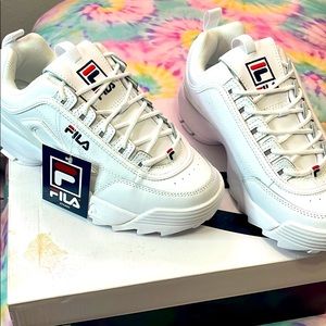 Fila Disruptor II shoes.